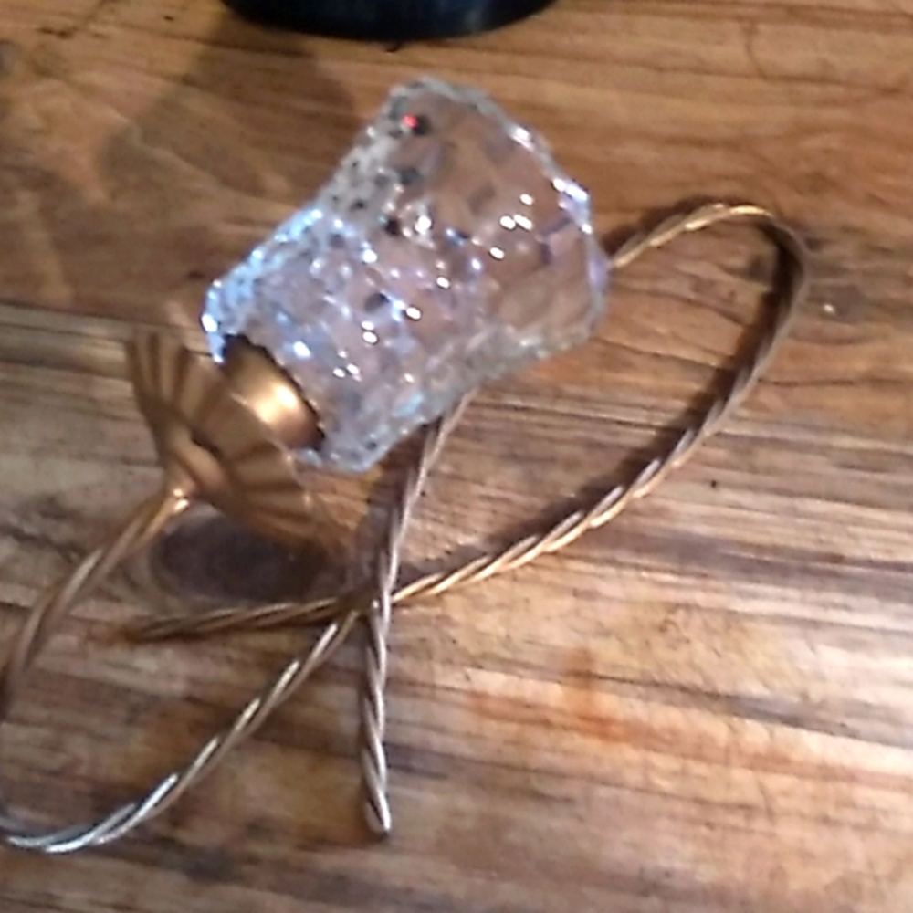 Home interior candle holder